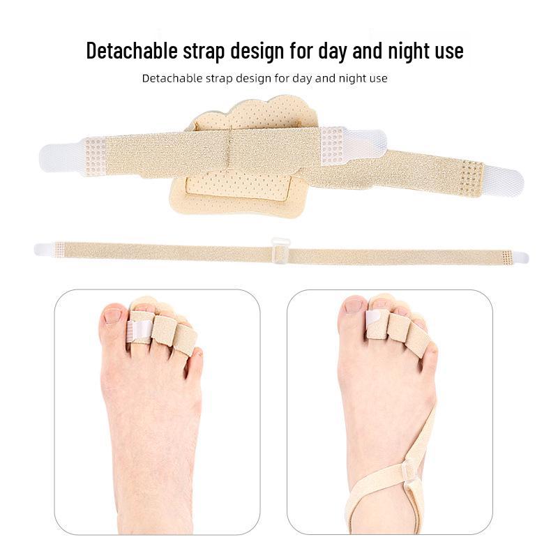 Aluminum Hammer Toe Straightener Splint with Adjustable Sleeve and Separator