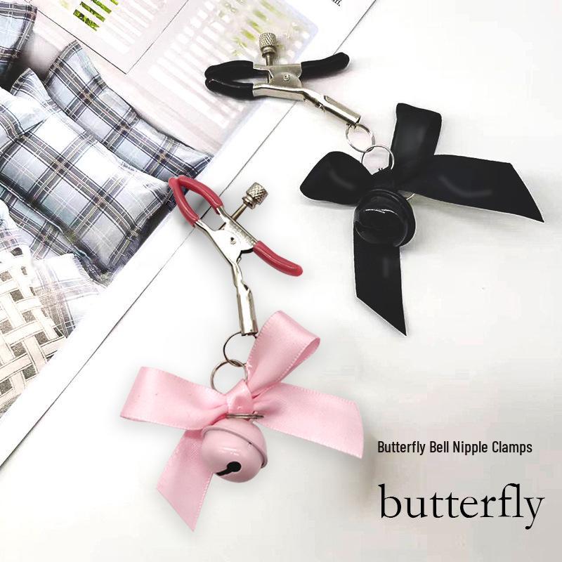 Damen Brustwarzen- und Schamlippenklemmen - SM-Glocken Erwachsenenspielzeug für Paare