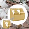 Hanging Pigeon Feeder, Heavy Duty Dove Bird Feeding Case Food Storage Case for Pigeons Cockatiels Parakeet Ducks Canaries