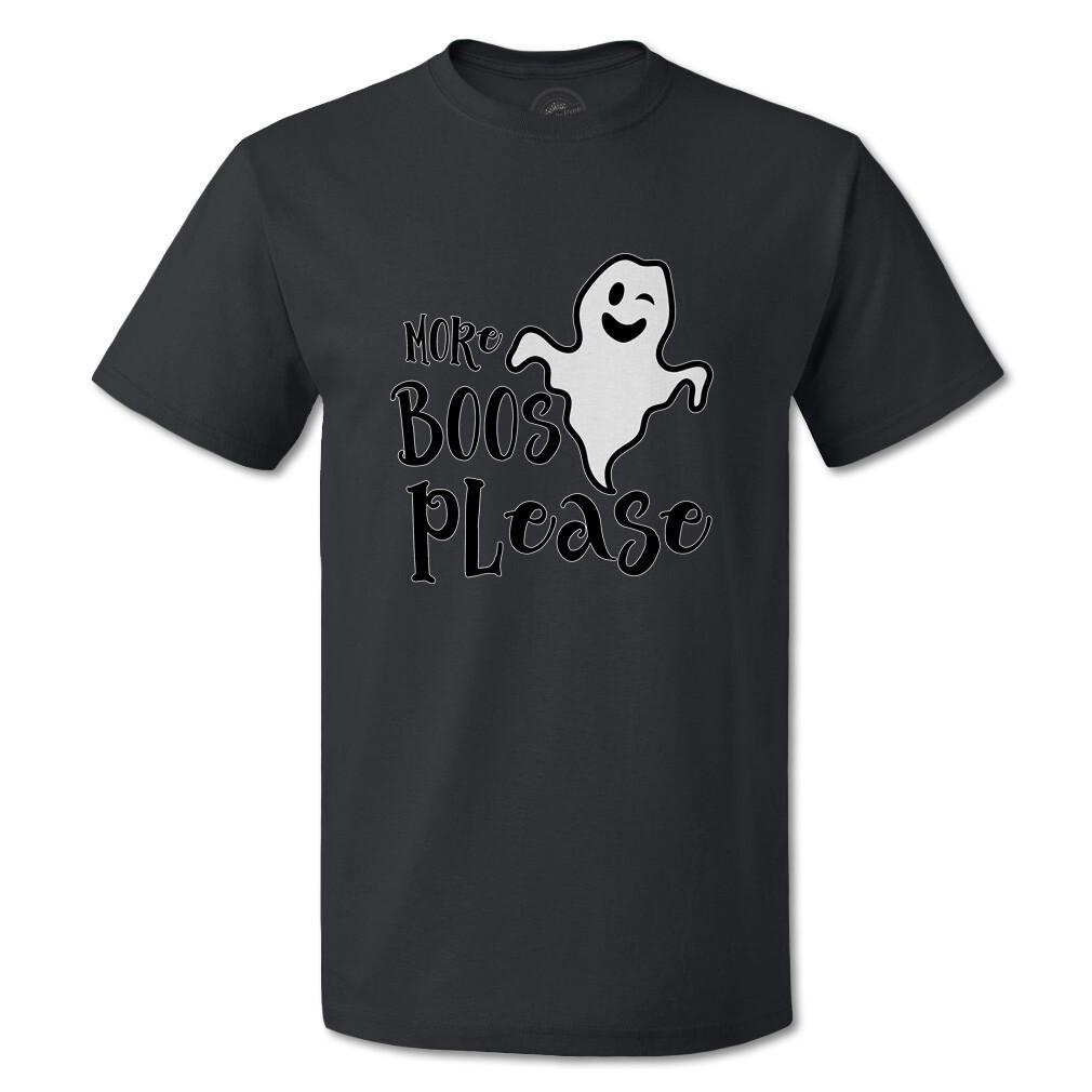 Funny Graphic T Shirts Halloween More Boos Please Style A Cotton Magic Top S