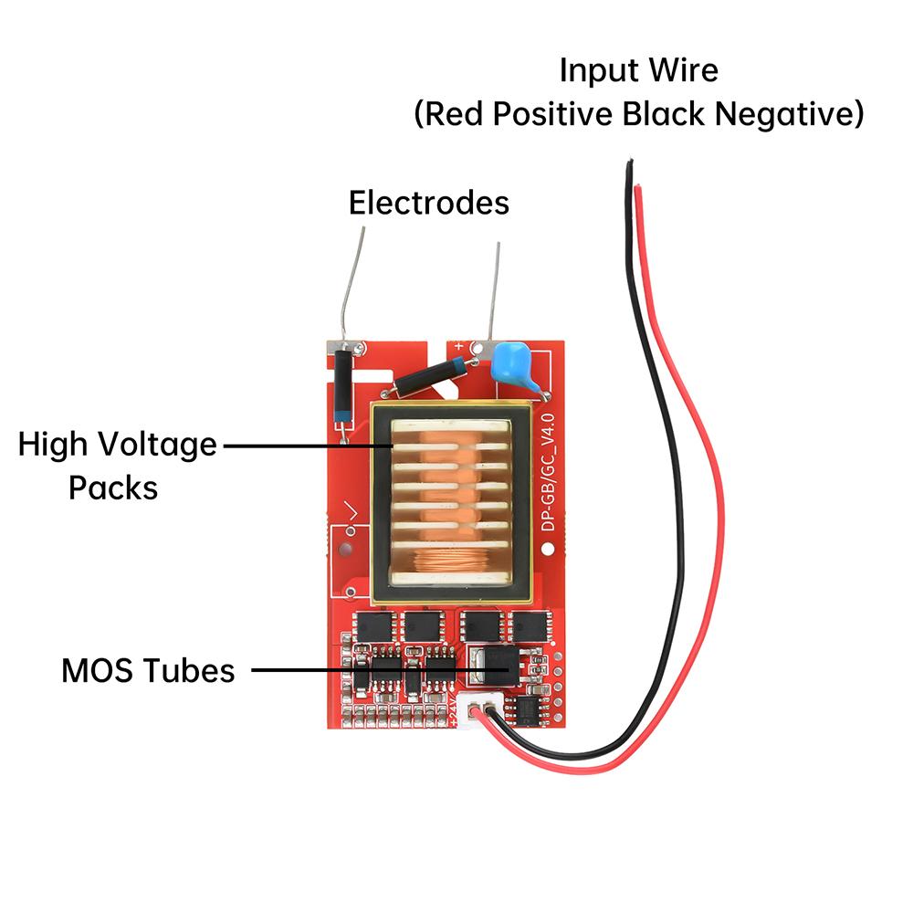 DC 9-24V To DC 10KV-20KV Low Heat Small Volume Ignition Module DC Pulse Arc Generator DC Constant Voltage Output Module