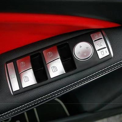 For Benz A B C E G Class W176 W204 W212 W166 X204 W218 X156 W463 CLA A45 Car Interior Door Window Lift Control Button Cover
