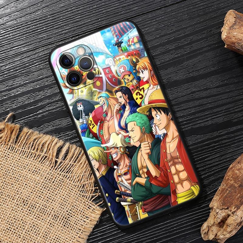 Hot One Anime P-Piece Funda For iphone 17 Case For iPhone 16 15 11 12 13 Mini 17 Pro Max 16 Plus 17E 16E Air Case Soft Cover