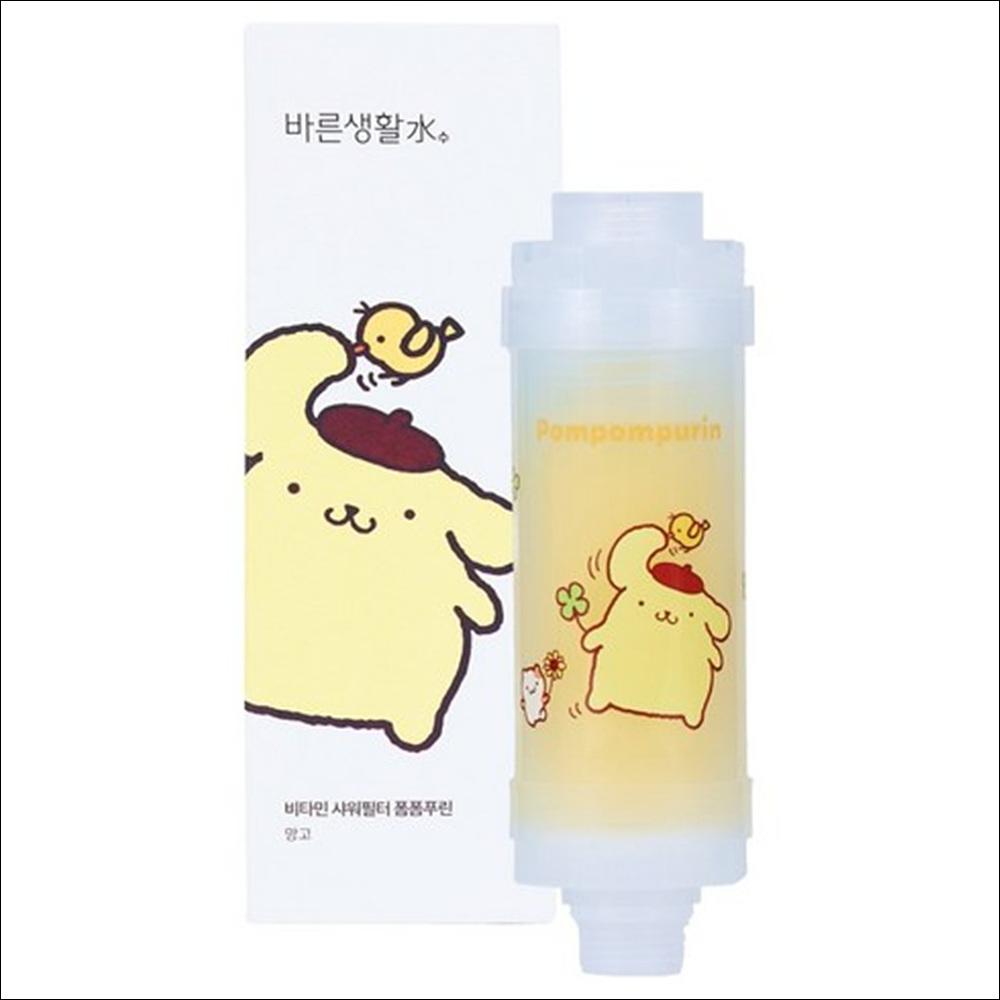 [Barunsaenghwal] Sanrio Characters Vitamin Shower Filter - Hello Kitty My Melody Cinnamoroll Kuromi, Anti-Rust & Chlorine Removal, K-Beauty Skin Care
