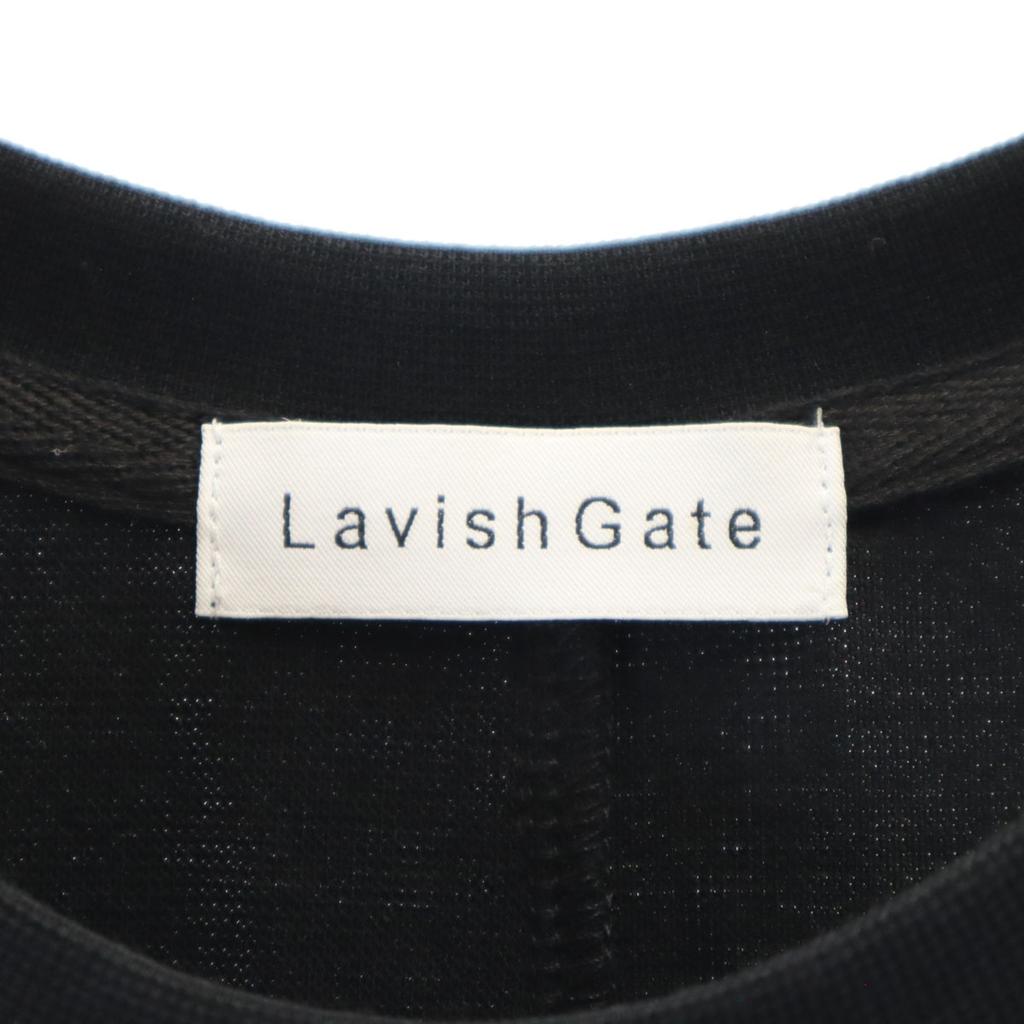 Lavish Gate No Sleeve Long Dress Black Women Used