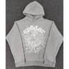 Mens Heavyweight Hoodie Sweatpants Set Streetwear Loose Fit 400g