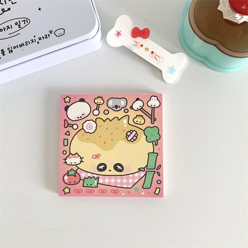 50sheet Cute Cat Memo Pad Amercian Style Lovely Kitten Sticky Note 8*8cm Kawaii Stationery Scrapbook Decorative Paper Student