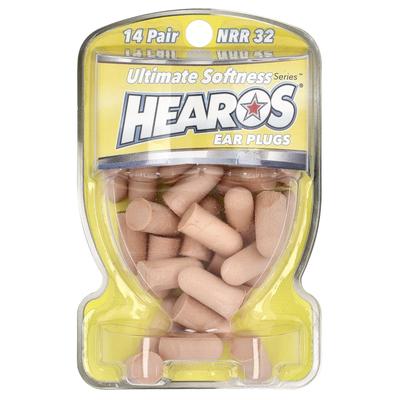Ultimate Softness Series™ Earplugs, Yellow, Nrr 32, 14 Pairs