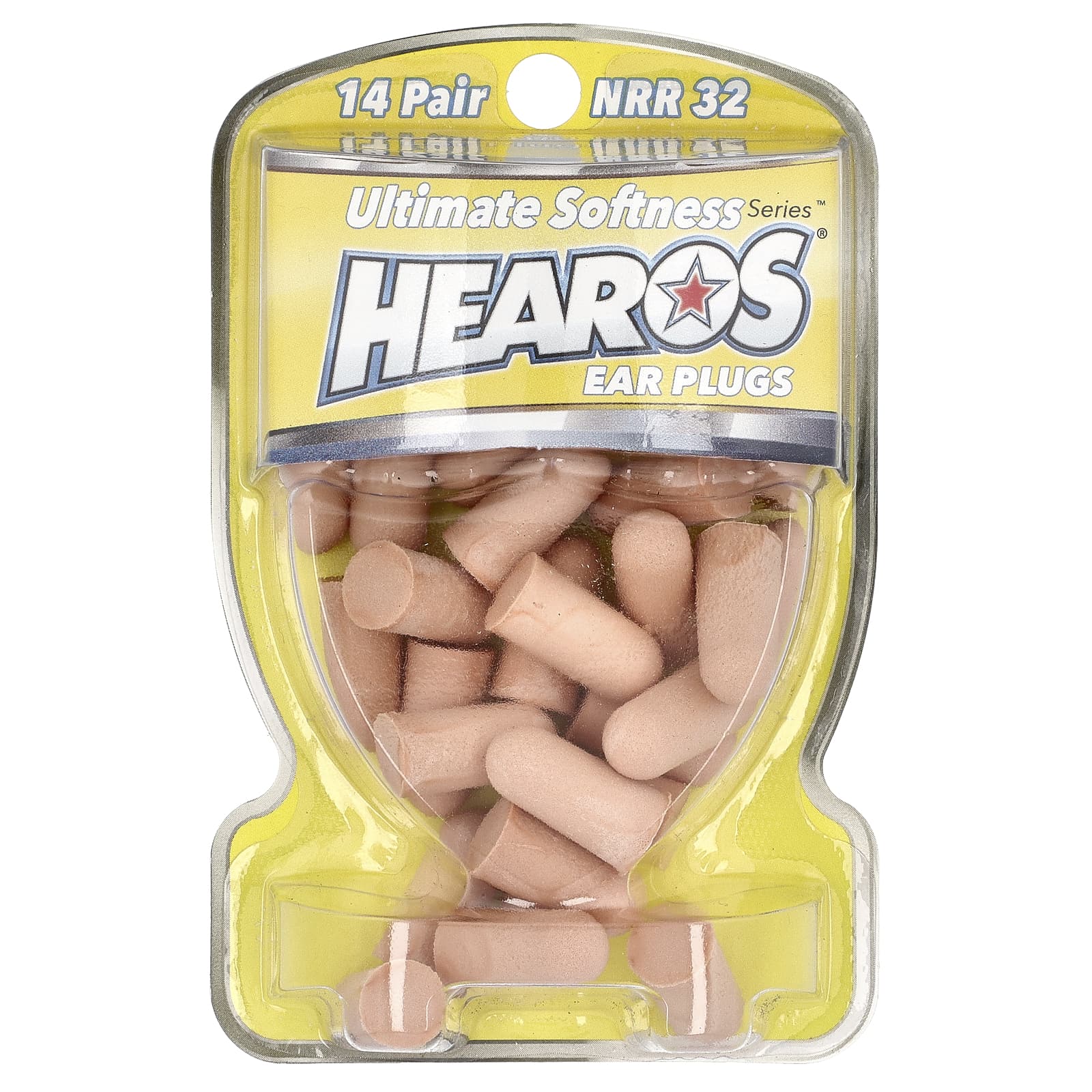 

Серия Ultimate Softness™ Беруши, Желтые, Nrr 32, 14 пар