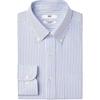 Slim Fit Wrinkle-Resistant Striped Long Sleeve Shirt Men Shirts 478065-66