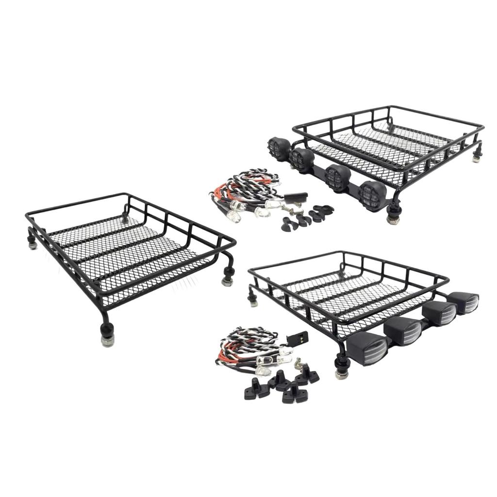 1/10 RC Car Roof Rack DIY Lightweight Luggage Carrier Tray Luggage Rack Upgrades