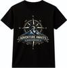 Adventure T Shirt Adventure Awaits Ride Forever Compass Mountain Hiking Graphic