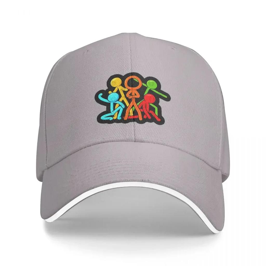 Alan Becker Cap Fashion Casual Baseball Caps Adjustable Hat Hip Hop Summer Unisex Baseball Hats Customizable Polychromatic
