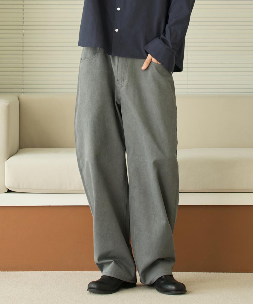 HYOJI 26 Ss Semi-Curved Cation Pants (4 Colors)