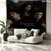 The Vampire Wall Tapestry Aesthetic Wall Hanging Printed Fabric Blanket Decorative Tapestries for Bedroom Living Room Home Decor