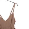 SNIDEL Mermaid Waist Belt Cami One Piece Brown SWFO214059 Women Used