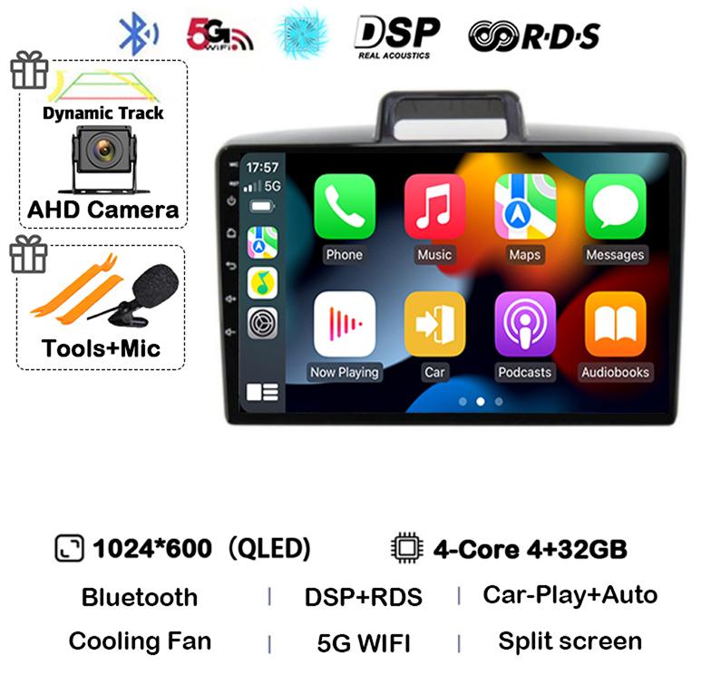 

Android 14 Carplay Auto Car Radio For Toyota Corolla Axio 2 Fielder 3 E160 2012-2021 Navigation GPS Multimedia Player 360 Camera