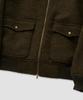 Pealp Heritage Wool Zip-Up Jumper 26(Brown)