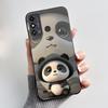 For ZTE Blade A53 Case For ZTE Blade A53 Pro Phone Back Cover Silicone Soft Black TPU Luxury Cute Love Rabbit Funny Bumper Shell
