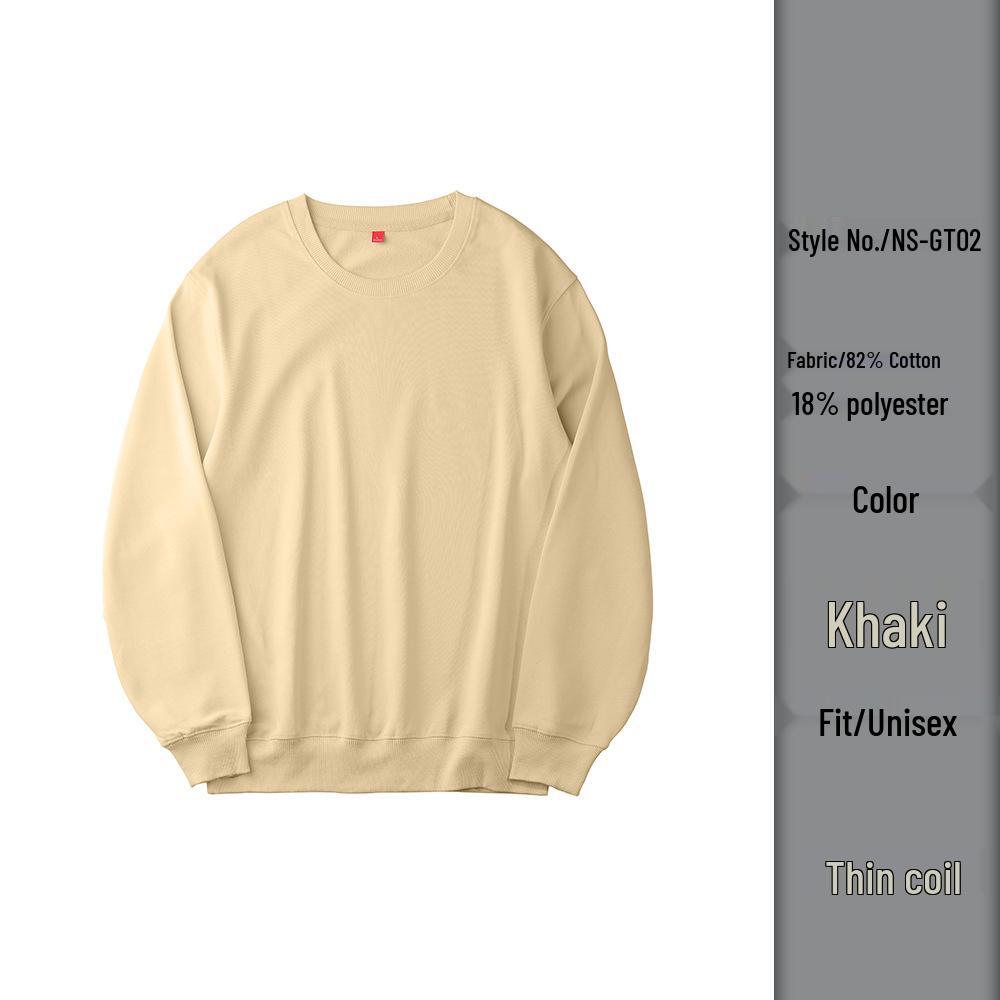Unisex Round Neck Logo Sweatshirt: Perfect for Autumn & Winter Class Reunions, Catering Staff Uniforms, and General Workwear.