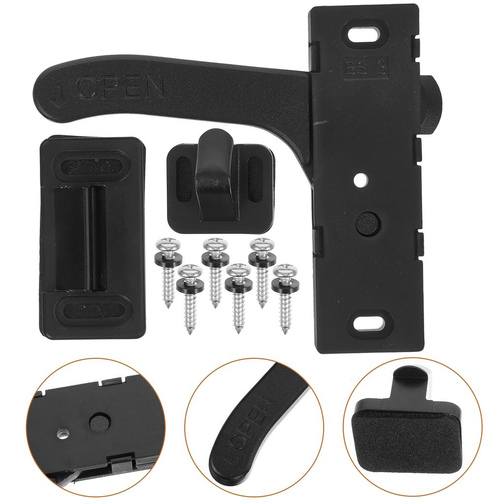 Screen Door Handle for Rv Replacement Heavy Duty Metal Grip Compact Design Rust Resistant Smooth Operation Camper Trailer Use