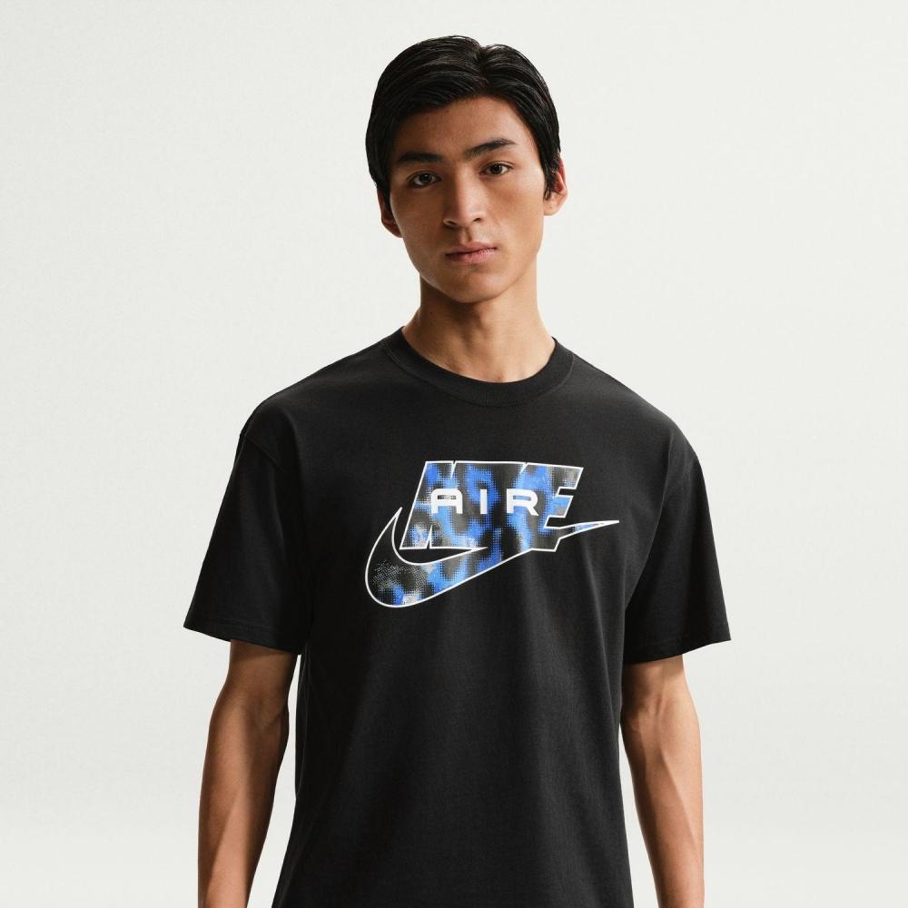 Мужская футболка Nike M Air Aop Ftr Tee Ir4975 010black S