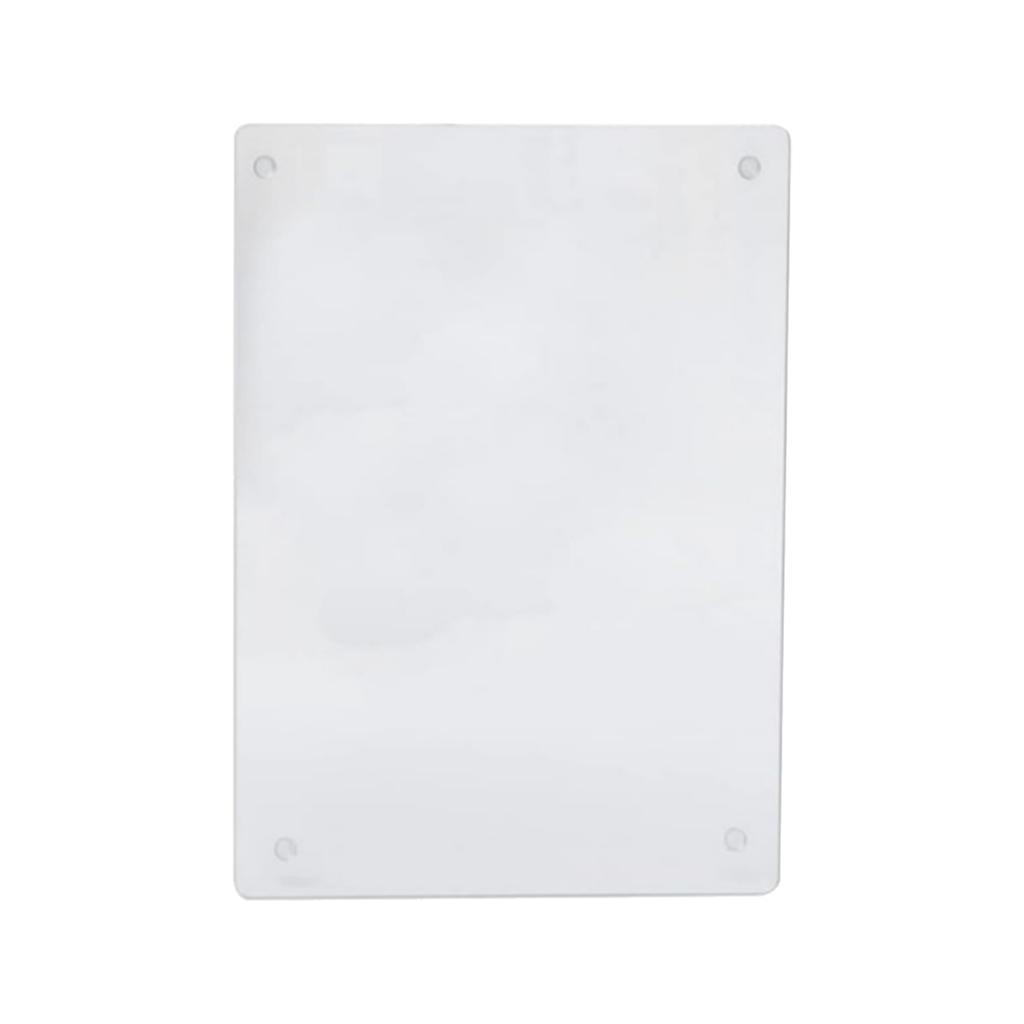 Acrylic Transparent Cutting Boards Food Chopping Board for Kitchen Counter Countertop Protector Antislip Chopping Block