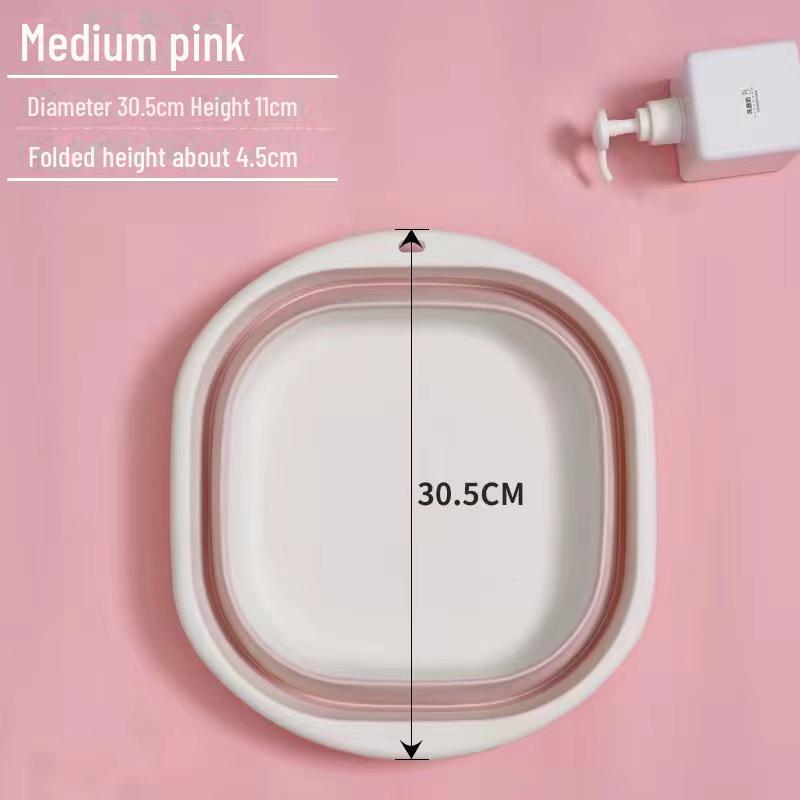 

Портативная складная силиконовая раковина для стирки — креативная и стильная раковина для дома, путешествий и использования на открытом воздухе. Идеально подходит для общежитий. medium бежевый