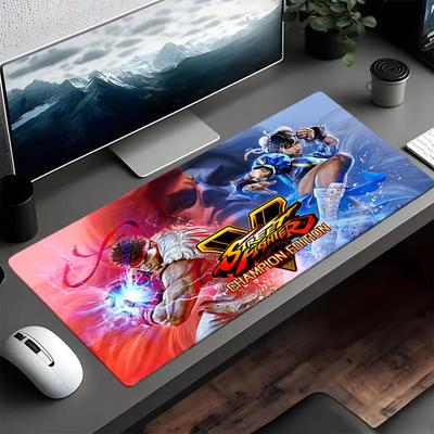 Street Game Characters Mouse Pad, Gaming Mouse Pad, Keyboard Pad, Desk Decor for Computer Notebook Fan Gift Birthday Gift