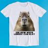Idk How Much Longer Opossum I Can Slay Capybara Sarcastic Dank Meme Gift Funny Tee Style Unisex Gamer Cult Movie Music T Shirt K1066