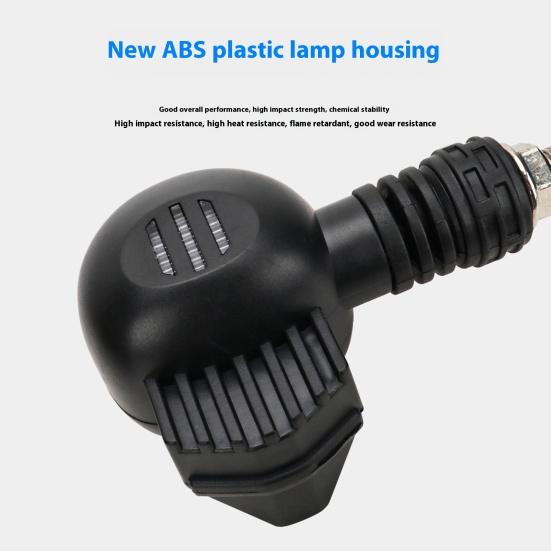 2/4Pcs Clear Turn Signal Light Long-Lasting Performance Easy Installation Universal