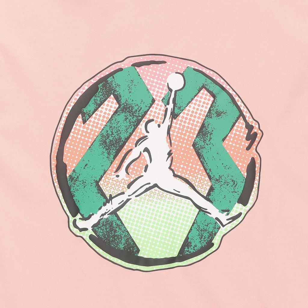 Jordan Print Round Neck Sleeveless Tank Top Men Tops Pink CZ8296-800