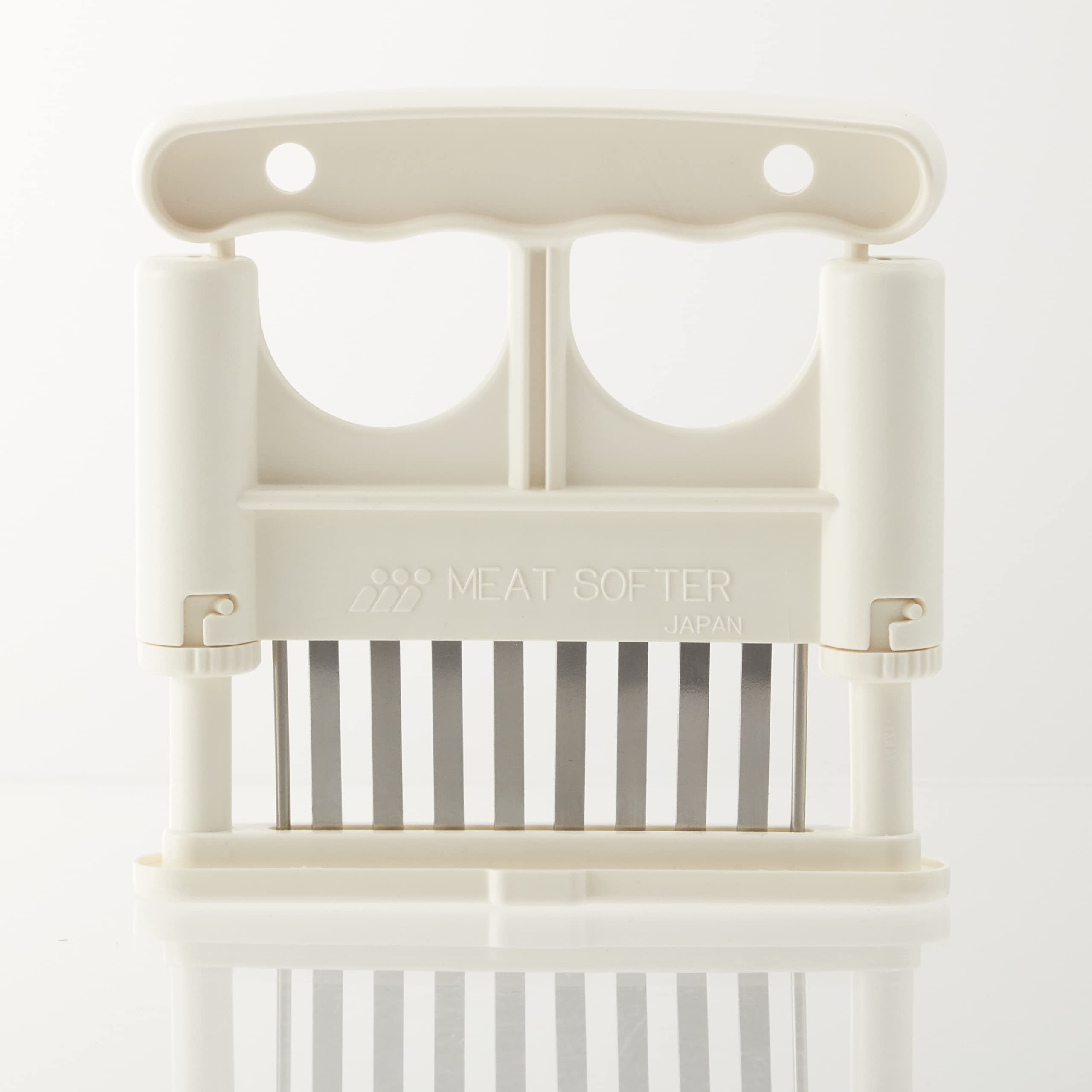 Yoshiharu Cutlery Meat Made in Japan Tenderizer, White, белый