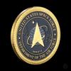 United States Space Force Challenge Coin and Heros Valor Prayer for Courage Coin Souvenirs Coins Golden Plated Decorations