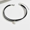 Hot-selling Choker Collar Combination Gothic Dark Wind Short Pendant Multi-layer Necklace Stacked Necklace