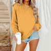 Women Winter Tops Women's Long Sleeve Sweatshirt Casual Crewneck Loose Fit Pollover Fleece Tops