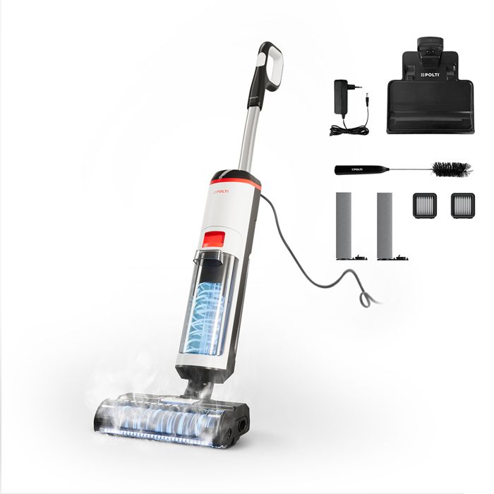 Polti Wd10 Aspiradora Escoba 2 En 1 Corriente Alterna Seca Y Húmeda Hepa Sin Bolsa 750 W Negro/Blanco , Leroy Merlin - Imagen 2