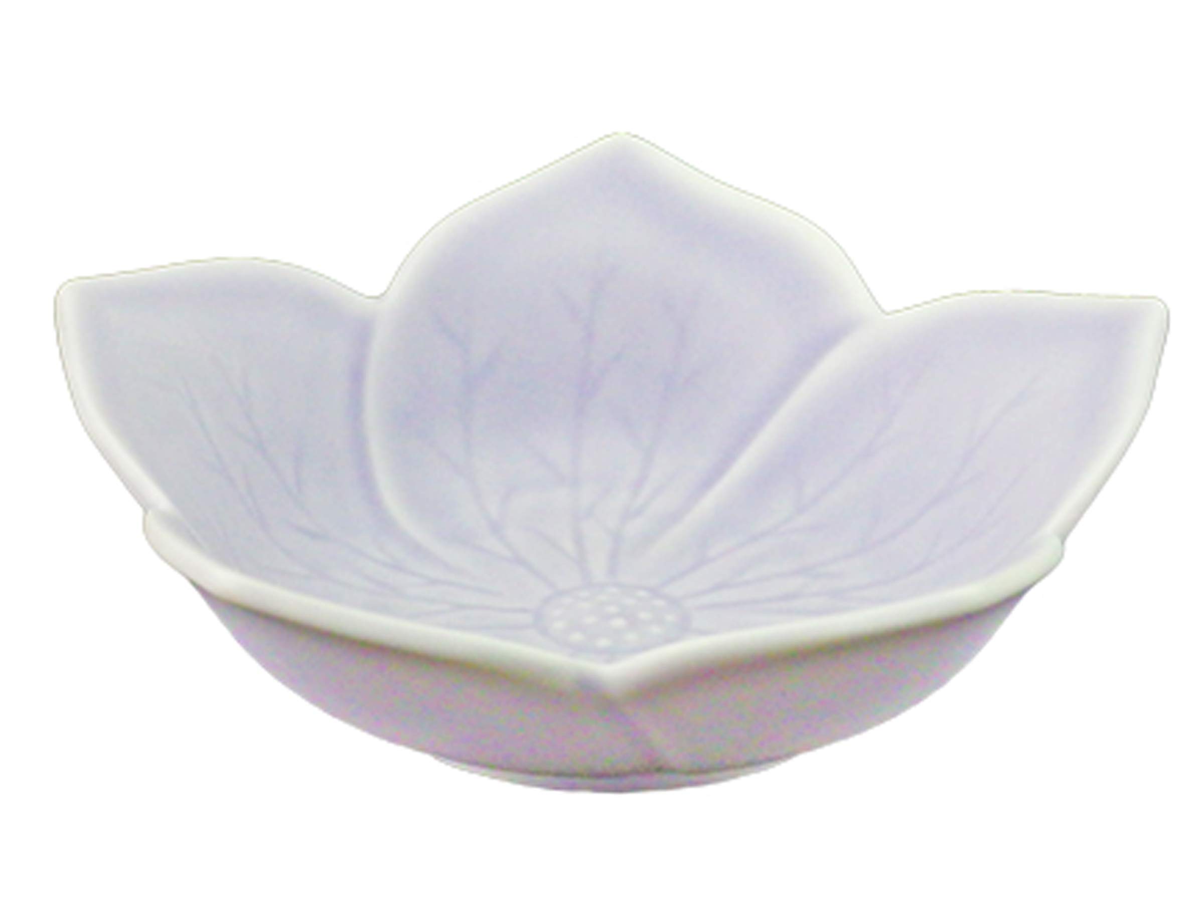 

Hatsuyama Kiln Medium Bowl Purple 11×3.4Hcm Bellflower Purple Shallow Bowl Large YH-151-06