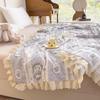 Ausmeng Princess Style Washed Cotton Soy Fiber Quilt