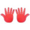 Oversized Reusable Foam Cheering Gloves Lightweight Props for Stadium Games and Group Celebrations