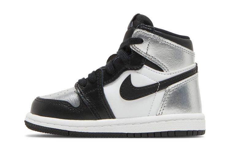 Air Jordan 1 Retro High OG TD 'Silver Toe'