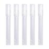 5Pcs Empty Paint Pen 4.5MM Round Tip Clear Pen Rod Refillable Empty Acrylic Marker for Sketching Art Calligraphy Drawing