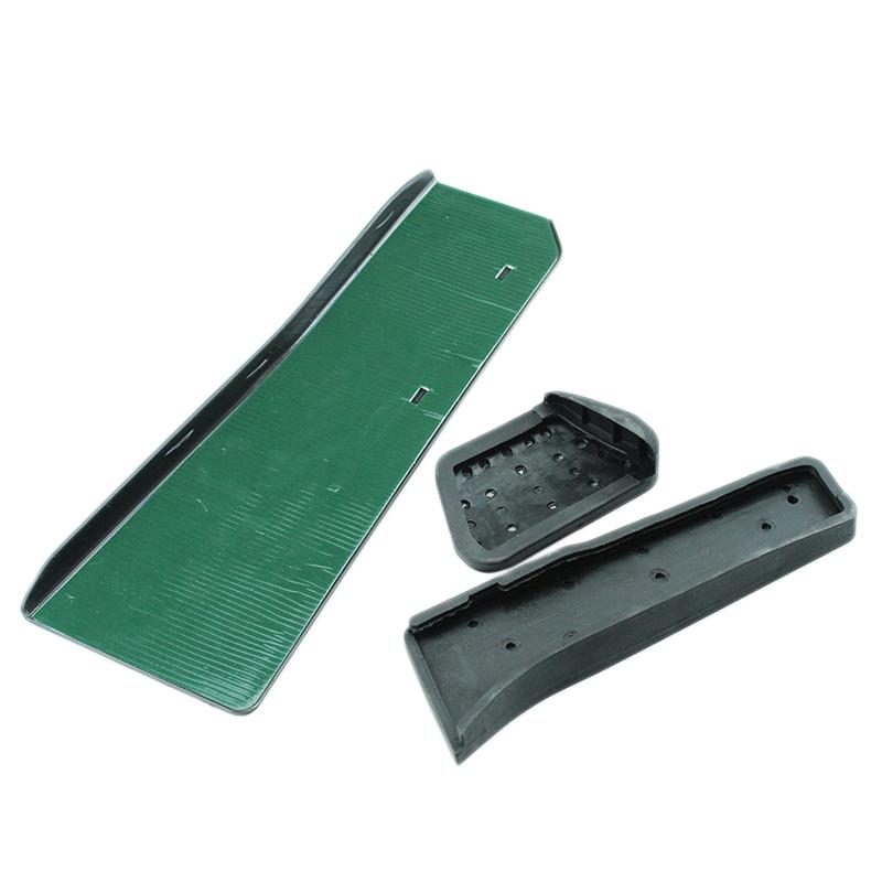 For BMW X3 X4 F10 F11 F12 F06 F01 F02 LHD Gas Stainless Steel Plate On the  Brake Fuel Pedal the Foot Rest Cushion