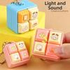 Portable Keyboard Fidget Keychain Sounding Stress Relief Keyring New Clicker Pendant  School