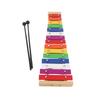Xilofon Glockenspiel Colorat Instrument Muzical de Percuție din Lemn și Aluminiu Jucărie Educațională 15 Tonuri cu 2