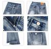 Retro American Spicy Girl Micro-Flare Jeans for Women - 2026 Spring Slimming Elastic Bell Bottoms