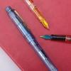 0.5mm Calligraphy Pen Fountain Pen for Teacher Students Adult Smooth Writing Pen Clear Signature Pen Colored Ink Pen