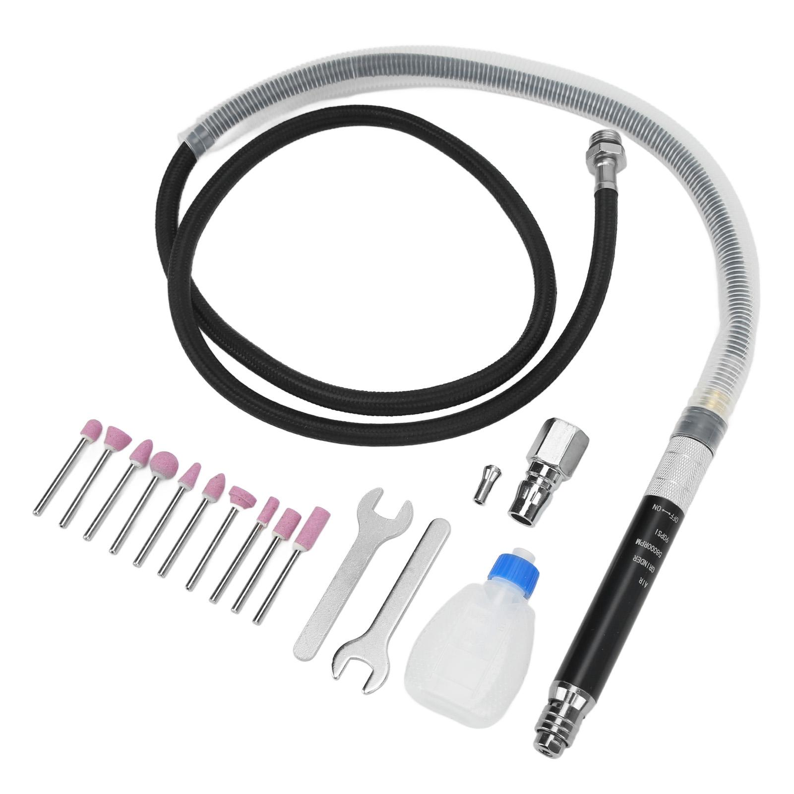 

Пневматический набор для шлифовки карандашей Micro Die Grinder Set Портативный инструмент для полировки и гравировки