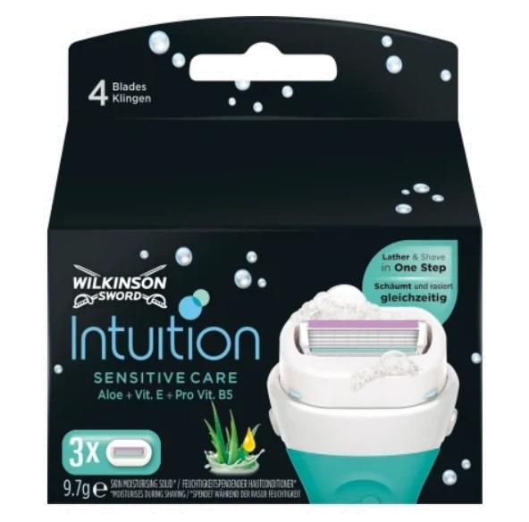 (DE) Wilkinson, Cartouches de remplacement Intuition Sensitive Care, 3 pièces (PRODUIT D'ALLEMAGNE)