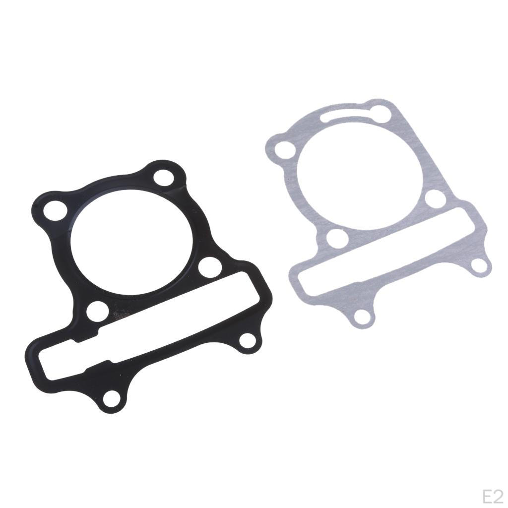 2 buc. Garnituri chiulasa Șaibe plăci inferioare Piese de schimb pentru motociclete pentru scuter Gy6